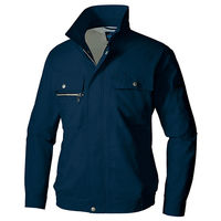 アイトス 長袖サマーブルゾン ネイビー 5L AZ-3430-008 1着（直送品）