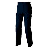 アイトス カーゴパンツ（ノータック） ネイビー 82cm AZ-3851-008 1着（直送品）