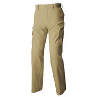 アイトス カーゴパンツ（ノータック） カーキ 79cm AZ-3851-025 1着（直送品）