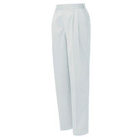 アイトス レディースシャーリングパンツ（2タック） シルバーグレー LL AZ-5323-003 1着（直送品）