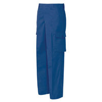 アイトス カーゴパンツ（ノータック） ブルー 120cm AZ-536-006 1着（直送品）