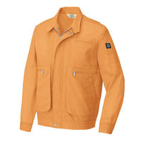 アイトス 長袖サマーブルゾン オレンジ SS AZ-5368-063 1着（直送品）