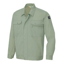 アイトス 長袖サマーブルゾン アースグリーン 3L AZ-5370-105 1着（直送品）