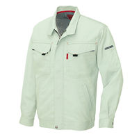 アイトス 長袖サマーブルゾン アースグリーン 4L AZ-5530-005 1着（直送品）