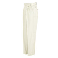 アイトス ワークパンツ（2タック） アイボリー 130cm AZ-5572-001 1着（直送品）