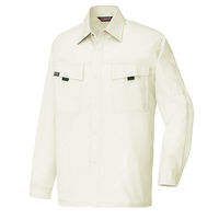 アイトス 長袖シャツ（薄地） アイボリー 5L AZ-5575-001 1着（直送品）