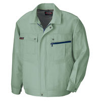 アイトス 長袖サマーブルゾン（無地） アースグリーン S AZ-5590-005 1着（直送品）