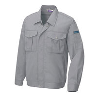 アイトス 長袖サマーブルゾン グレー L AZ-590-004 1着（直送品）