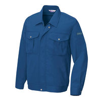 アイトス 長袖サマーブルゾン ブルー 5L AZ-590-006 1着（直送品）