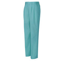 アイトス ワークパンツ（2タック） ターコイズ 130cm AZ-962-027 1着（直送品）