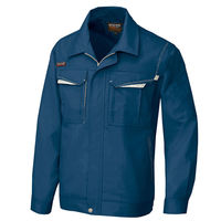 アイトス 長袖サマーブルゾン フォレストネイビー×シルバーグレー M AZ-5550-188 1着（直送品）