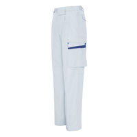 アイトス カーゴパンツ（2タック） シルバーグレー×ロイヤルブルー 115cm AZ-5574-003 1着（直送品）