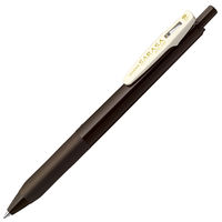 ゲルインクボールペン サラサクリップ 0.5mm ブラウングレー 茶色 10本 JJ15-VEG ゼブラ