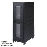 サンワサプライ 19インチサーバーラック（36U） CP-SVN3690BK 1台（直送品）