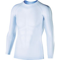 おたふく手袋 おたふく 冷感・消臭 パワーストレッチ長袖クルーネックシャツ ホワイト 3L JW-623-WH-3L 1着(1枚)（直送品）