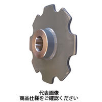 椿本チエイン RFコンベヤチェーン用スプロケット(Rローラ)BW・BW1形 RF650R8TーBWN 1個（直送品）