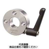 岩田製作所 セットカラー クサビカラー 3穴付タイプ（クランプレバー付） SCK2515CP3O 1セット（2個）（直送品）