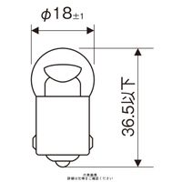 シュナイダーエレクトリック 電球 12V5W D32 1セット(20個)（直送品）