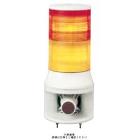 赤黄 φ140 積層式LED表示灯+電子音(8音) 100V 2段 GTLAー100ー2RY GTLA-100-2RY 1個（直送品）