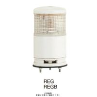 シュナイダーエレクトリック 赤黄緑青 φ60 一灯多色LED表示灯(直付) 24V REGー24ー4RYGB REG-24-4RYGB 1個（直送品）