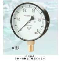 長野計器 長野 普通形圧力計（B枠立形・φ75・G3/8B・0.0～0.25Mpa