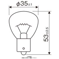 シュナイダーエレクトリック 電球 24V35W D11 1セット(10個)（直送品）