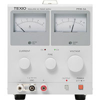 テクシオ・テクノロジー メーター式小型直流安定化電源 PR18-5A（直送品）