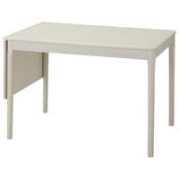 【軒先渡し】コイズミ　セレクトビーチ 105-145バタフライテーブル ホワイトウォッシュ幅1050・1450×750×高さ700mm（直送品）