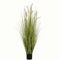 萩原 CATTAIL GRASS キャットグラス 光触媒加工付き 人工観葉植物