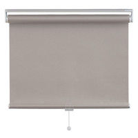 ニチベイ ロールスクリーン 遮光スーパーエコノミーシリーズ 幅1560mm×高さ1800mm グレイッシュローズ 1台（直送品）