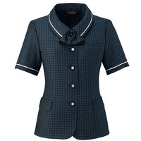 アイトス Pieds オーバーブラウス グレー 25号 HCL6300-097 1着（直送品）