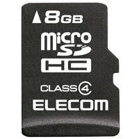microSDカード [C4] Class4 スタンダード＋データ復旧 8/16/32 GB エレコム