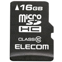 microSDカード [C10] スタンダード＋データ復旧 16/32/64 GB エレコム