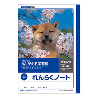 日本ノート かんがえる学習帳 A5れんらくノート9行 A501 10冊（直送品）