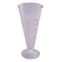 アズワン 液量計(円錐形・ハイグラス) 200mL 1-2072-06 1個（直送品）