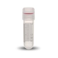 アズワン クライオバイアル Oリングシールタイプ 2mL 外ネジ・丸底 1箱(100個×10袋入) T308-2 1箱(1000個)（直送品）