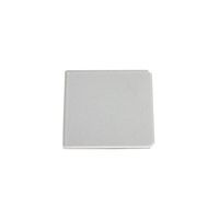 クリスタルベース 単結晶基板 人工水晶基板 片面鏡面 方位 Z(0001) 10×10×0.5mm 1枚 CRY-Z-S- 10-1（直送品）