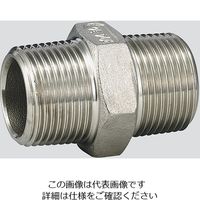 フローバル ステンレス継手(六角ニップル)(接続規格3/8R) V6N-03 1個 3-5237-03（直送品）