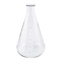 Kavalierglass 三角フラスコ 5000mL 24/5000 1個 3-6009-10（直送品）