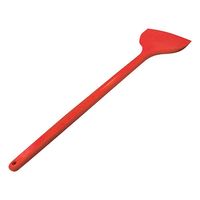 中温 シリコンクリーンヘラ 赤 130×500mm 特大L500型 3-6176-02 1本（直送品）