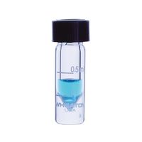 アズワン ミニバイアル オープントップキャップ 1mL 目盛 あり 1箱(12本入) W986294NG 1箱(12本) 3-6292-03（直送品）
