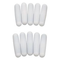 アズワン レギュラー撹拌子 (バリュー) φ8×30mm 10個入 C 8x30 1箱(10個) 3-6657-05（直送品）