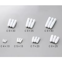 アズワン レギュラー撹拌子 (バリュー) φ8×35mm 10個入 C 8x35 1箱(10個) 3-6657-06（直送品）