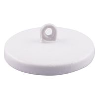 アズワン 磁製るつぼ 30mL用フタ CRL-30 1個 3-6717-05（直送品）