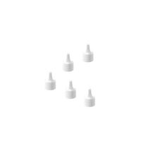 アズワン 微量定量点滴びん用 キャップ 30・60・125mL用 ナチュラル 1箱(100個入) 30N 24252101 1箱(100個)（直送品）