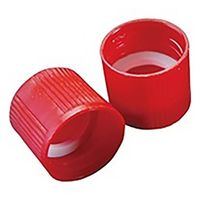 アズワン サンプルチューブ(外ネジ)用キャップ 赤 1000個入 T502R 1袋(1000個) 3-7005-16（直送品）