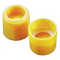 アズワン サンプルチューブ(外ネジ)用キャップ 黄 1000個入 T502Y 1袋(1000個) 3-7005-18（直送品）