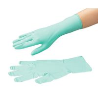 アズワン 耐薬品・耐溶剤手袋 クリーンノールネオプレン手袋 1箱（100枚）