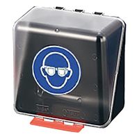 アズワン 保護メガネ用安全保護用具保管ケース クリア 3-7121-02 1個（直送品）