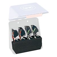 アズワン 安全保護用具保管ケース ケース用インレット グレー 3-7121-17 1個（直送品）